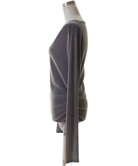 cafune カフネ PASSIONE パシオーネ ROBE　ローブ  フロッキーアシンメトリートップス 535976