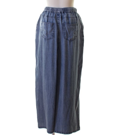 Ashley＆Bros　33℃ デニム風　テンセルタックワイドパンツ bc601305