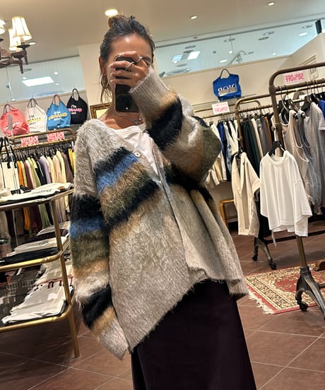 【未使用】マリードール ふわふわ ウール カシミヤブレンド ニット ベージュ M 未使用】マリードール ふわふわ ウール カシミヤブレンド ニット