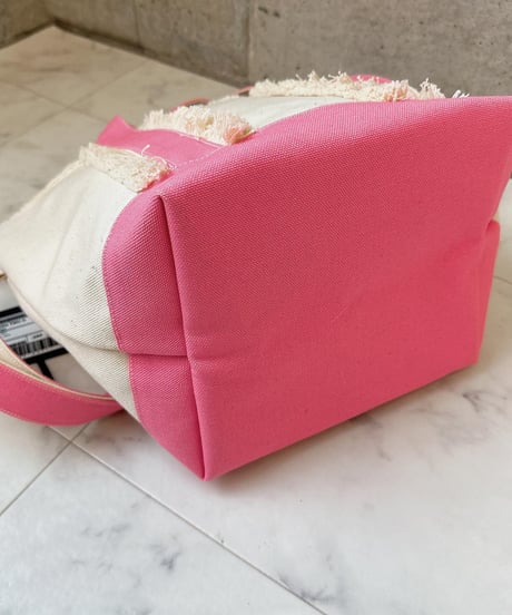 BONBON ボンボン　フリンジキャンバストートバッグ2911-1921