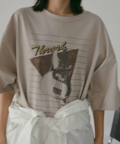 anuke アンヌーク　Print Over T-Shirts　62610630