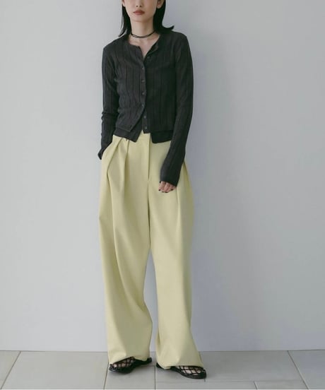 anuke アンヌーク Doubletuck Wide Pants 62610703 本州送料無料