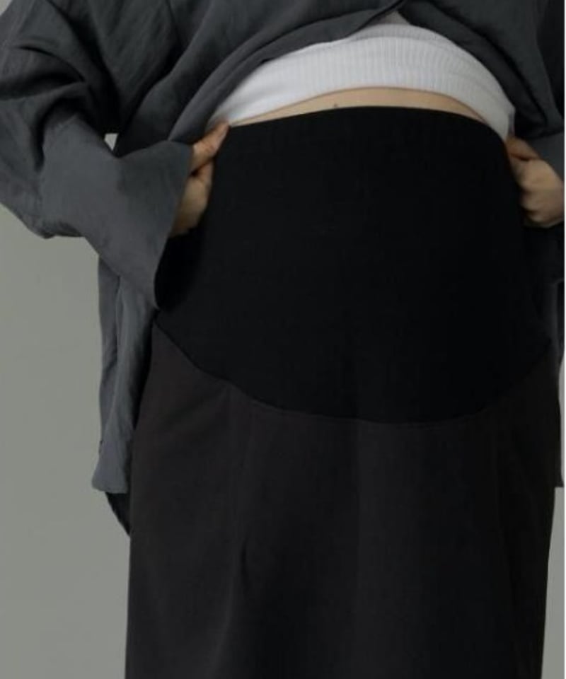 アンヌーク マタニティ スカート サイズ38 anuke アンヌーク Reha. Tuck Maxi Skirt マタニティースカート 7