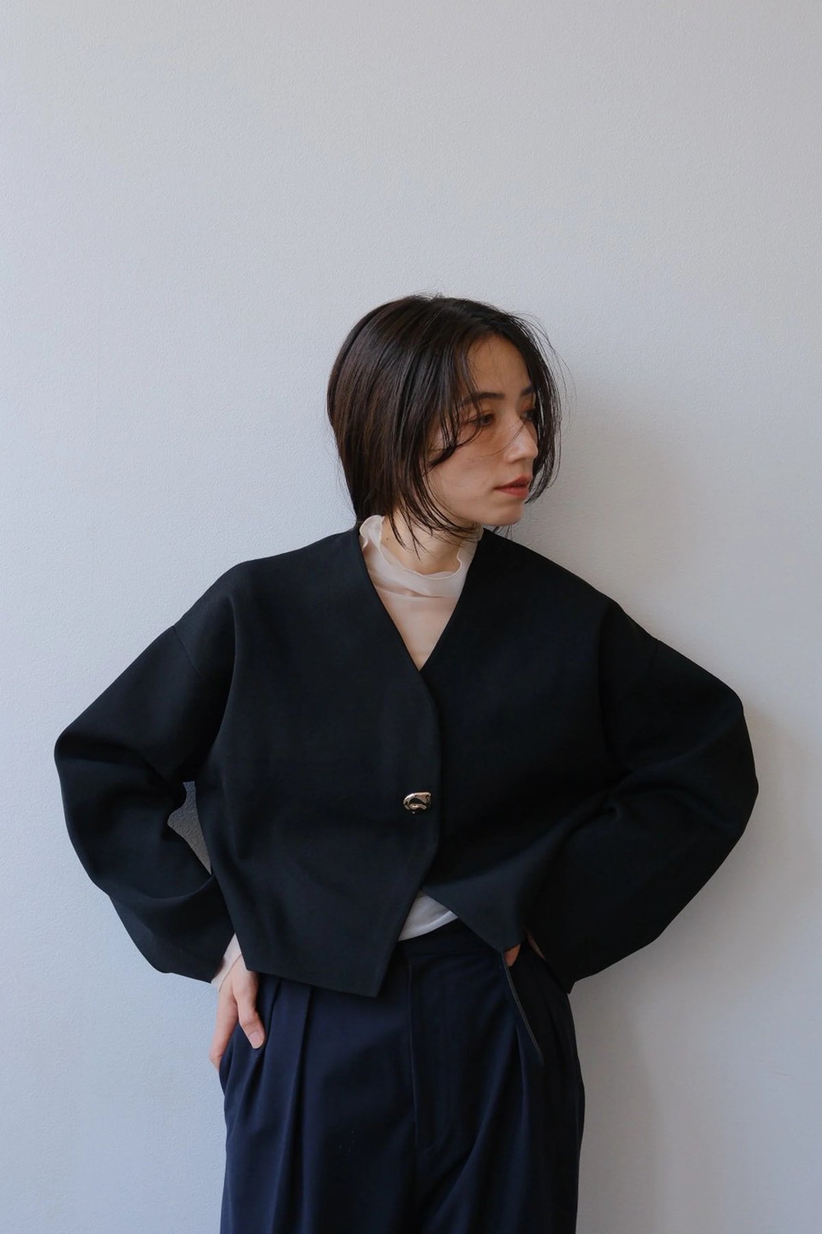 IFMEH イフメ @miho× IFMEH Rónde knit jacket 本州送料無料