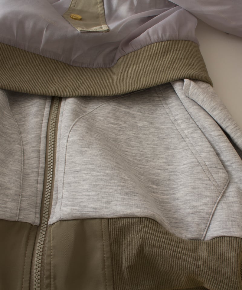 RISLEY リズレー Shoulder MA-1 hoodie (1740899)【R250 display picture 1