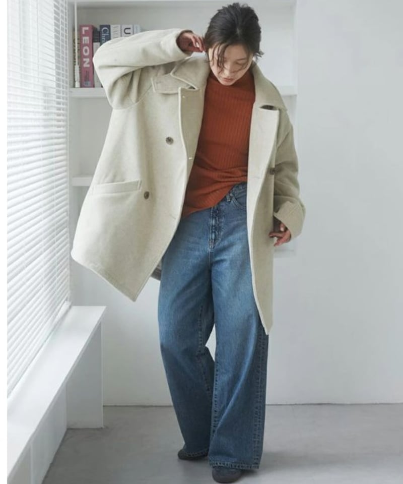 Ungrid (アングリッド) ハイウエストルーズデニム 112452405901