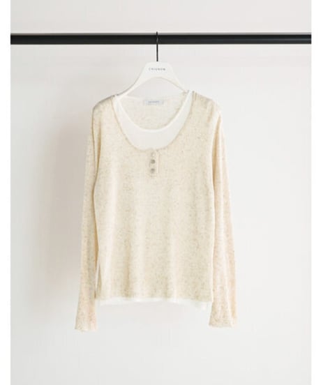 CHIGNON　シニヨン　タンクレイヤード KNIT9561-089GS 2026NEWARIIVAL