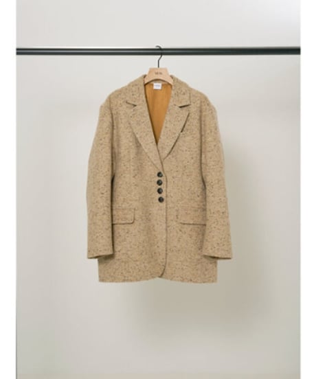YENN イエン　WOOL TWEED BLAZER