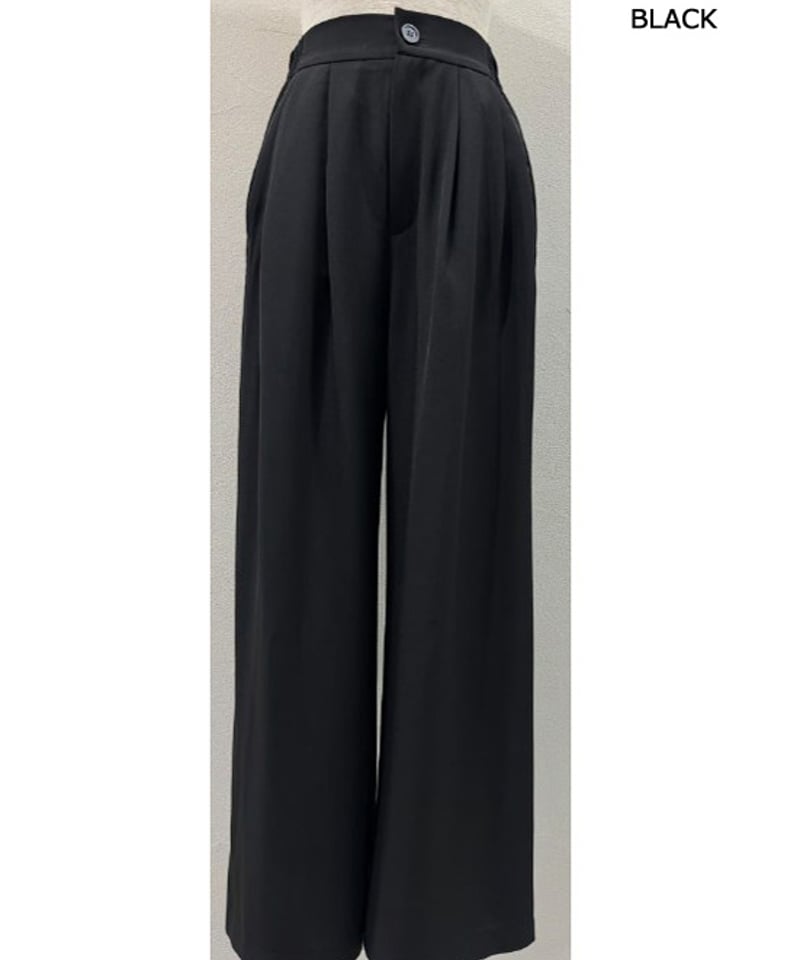 CYAN TOKYO シアントーキョー 黒 ニットパンツ CYAN TOKYO（シアン トーキョー） ケーブルライン ニット