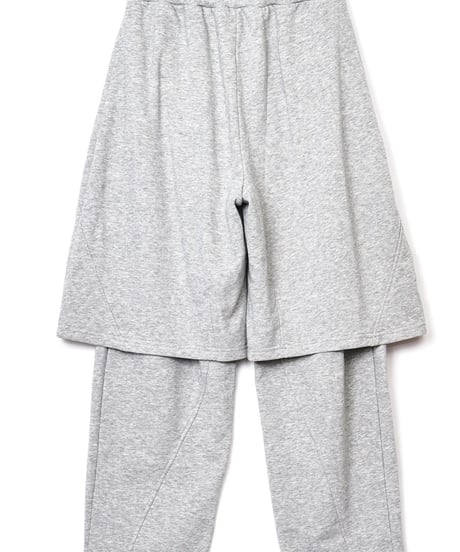 AULA AILA　アウラアイラ　レイヤードハーフパンツ LAYERED HALF PANTS 1261-06030 2026NEWARIIVAL