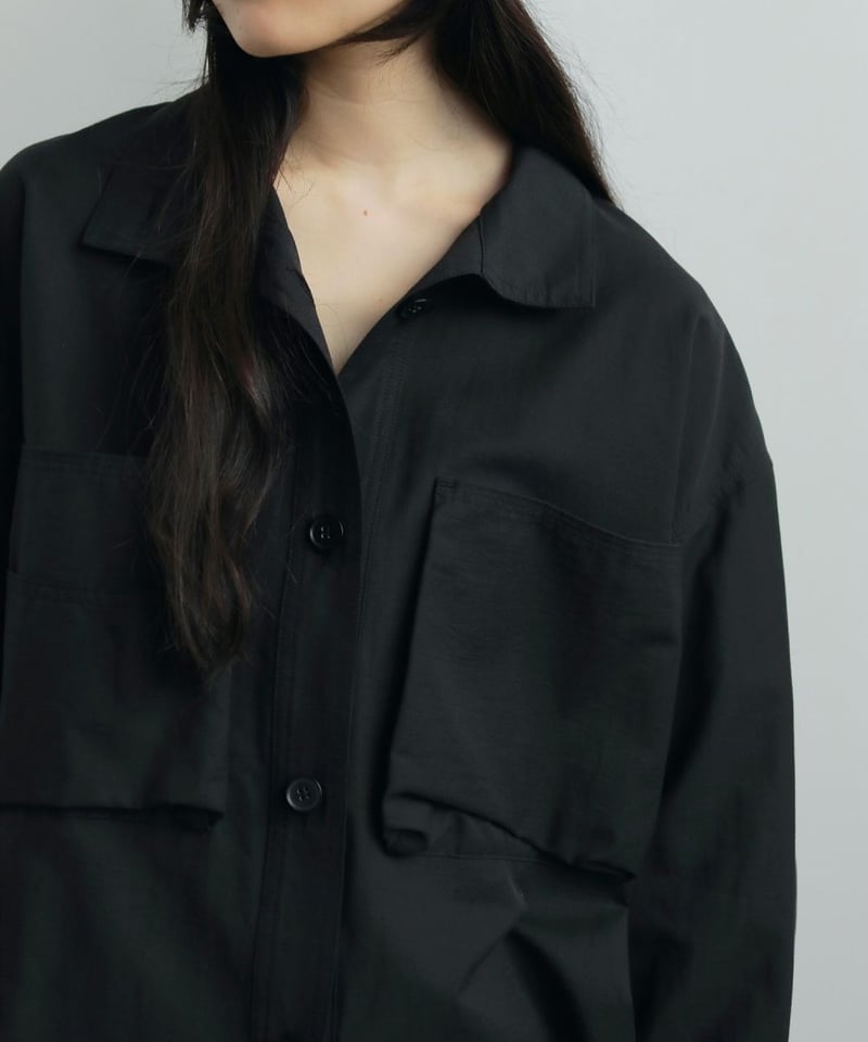 anuke アンヌーク Pocket Standcollar Shirts 62520408