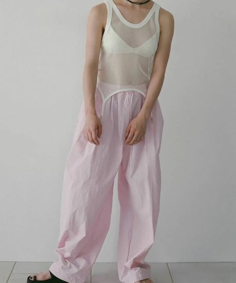 anuke アンヌーク  Vintage Mesh Tanktop 62610628 5月中旬発送予定