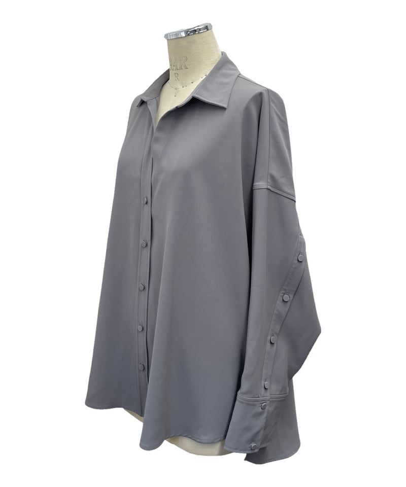 ayane アヤン デザインスリーブ合繊シャツ 814337 | Deargo 