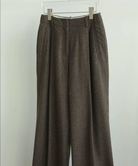 anuke アンヌーク　Check Tuck Pants　62520707