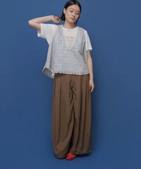 CYAN TOKYO　シアン トウキョウ　シアー天竺フレアT 601471