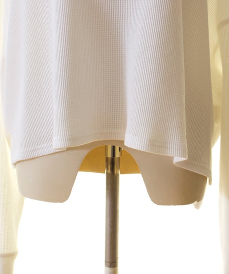 PASSIONE パシオーネ ROBE　ローブ　無地サーマル素材短丈カットソー　436990　メール便送料無料