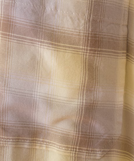 Cafune　カフネ　Cellulose Check Shirt セルロース チェック シャツ 535943 本州送料無料！