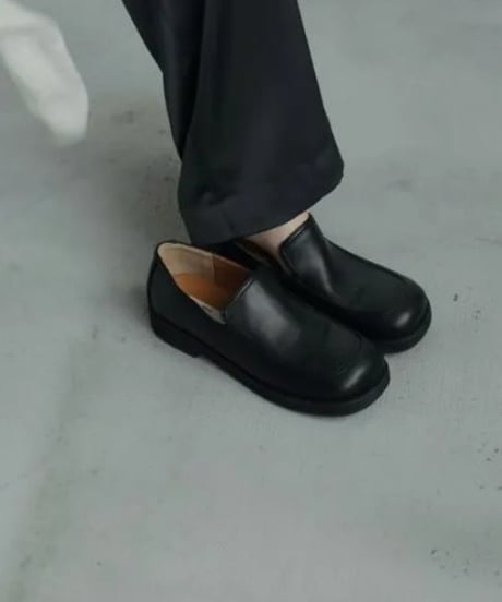 anuke (アンヌーク） Ecoleather Loafers 62521005 フラットシューズ