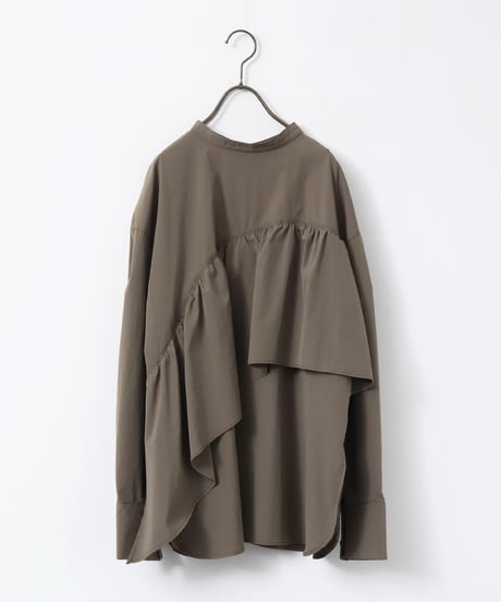 hunch ハンチ ポリエステルブロード 前後2WAYフリルシャツ WLN5185 2026NEWARIIVAL