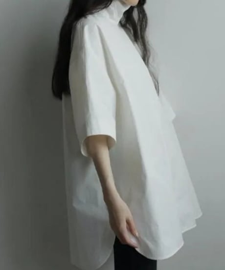 anuke アンヌーク Highneck Over Blouse Highneck Over Blouse 62520425
