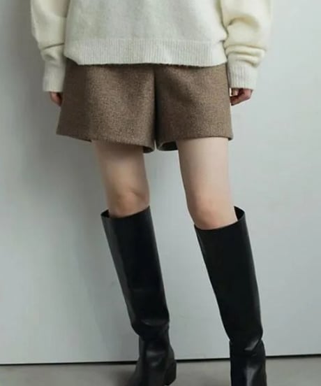 anuke (アンヌーク） Herringbone Short Pants　62520728　ショートパンツ本州送料無料！