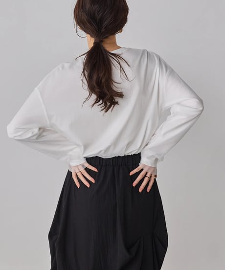 hunch ハンチ チュールレイヤード プリントロンT　　WTS7113　2026NEWARIIVAL