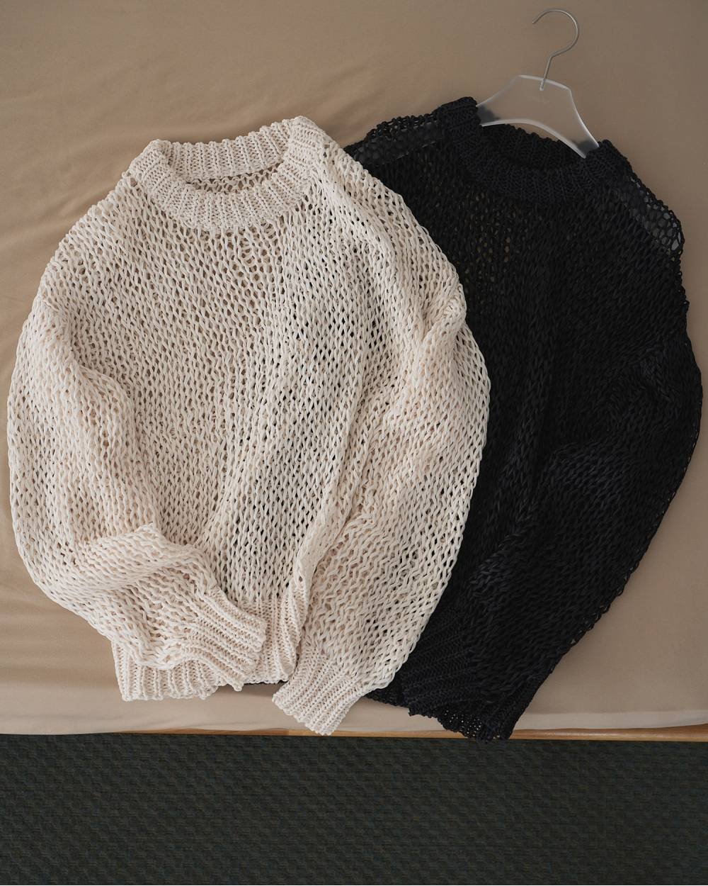 anuke アンヌーク Tapeyarn Loose Knit 62610508 本州送料無料