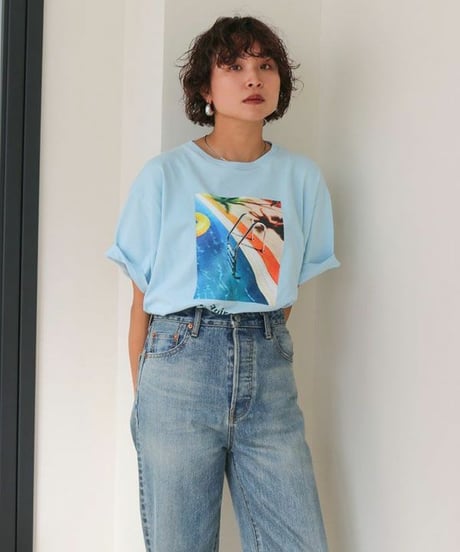 Ungrid (アングリッド)  フォトビッグロゴTee 112422723501