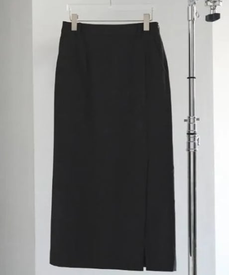 anuke (アンヌーク） Heather Stretch Middleskirt 62520801　ロングマキシスカート