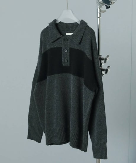 anuke アンヌーク　Wool Polo Knit　62520504 SALE