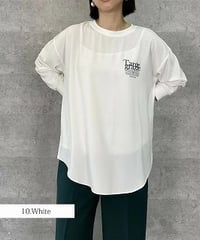 Anna Kerry　アンナケリー アムンゼンロゴロンTee 85253705 2026NEWARIIVAL