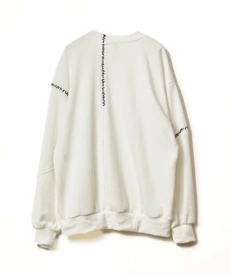 AULA AILA　アウラアイラ　ステッチデザインプルオーバー　STITCH DESIGN PULLOVER　1253-08027　本州送料無料！
