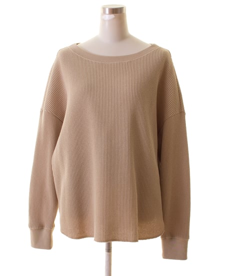 cafune カフネ PASSIONE パシオーネ ROBE　ローブ　サーマル素材トップス　615907　2026NEWARIIVAL