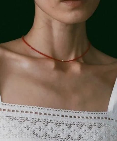 anuke アンヌーク Color Beads Necklace 62610914 5月中旬～6月中旬発送予定
