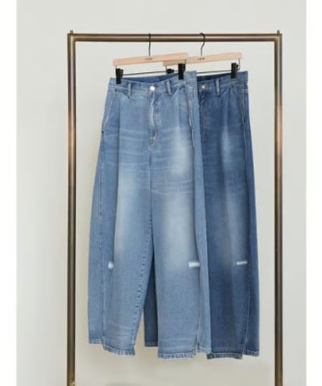 YENN　イエン　CURVED SEAM DENIM PT