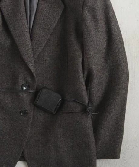 anuke (アンヌーク） Ecoleather Waist Pouch 62521023