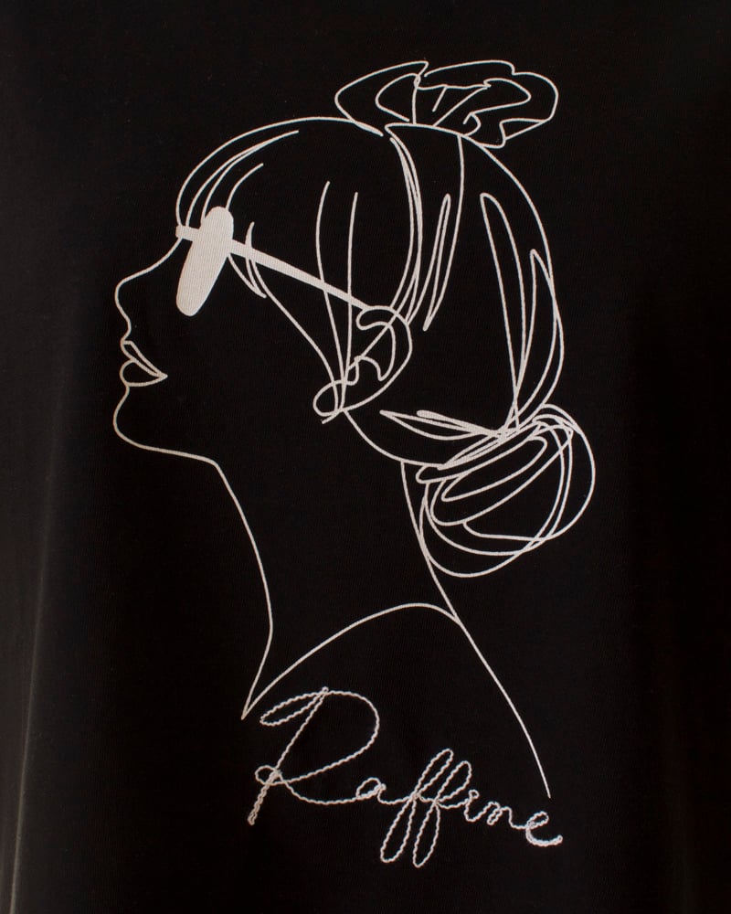 ROSIEE ロージーR580336 女の子柄コード刺繍半袖Tシャツ R030309
