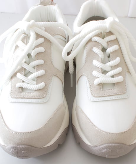 ATELIER BRUGGE アトリエブルージュ Original sole sneaker チュールデザインスニーカー　オリジナルスニーカー