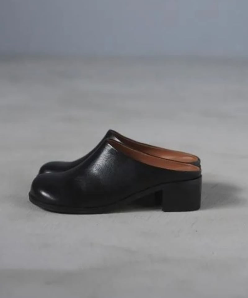 アンヌーク anuke Ecoleather Heel Slip-ons 38 anuke アンヌーク Ecoleather Heel Slip-ons 62521021 本