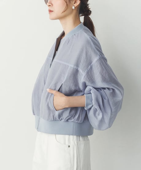 SHEER×PUNCH BLOUSON