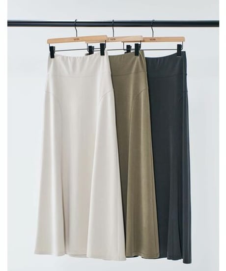 YENN イエン　FIBRIL JERSEY SKIRT Y261-21023 2026NEWARIIVAL