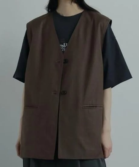 anuke アンヌーク Vneck Stitch Vest　ベスト 62520112