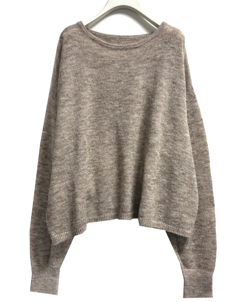 CHIGNON シニヨン シアーボリュームニットプルオーバー/9554-074JR