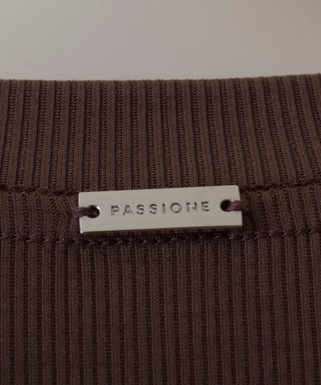 cafune カフネ PASSIONE パシオーネ ROBE　ローブ　フレンチスリーブリブトップス　616939　2026NEWARIIVAL