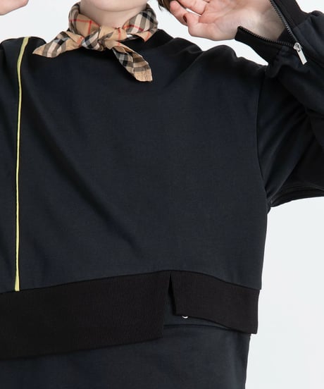 AULA AILA　アウラアイラ　2WAY PIPING PULLOVER 2WAYパイピングプルオーバ　1253-08025　　本州送料無料！