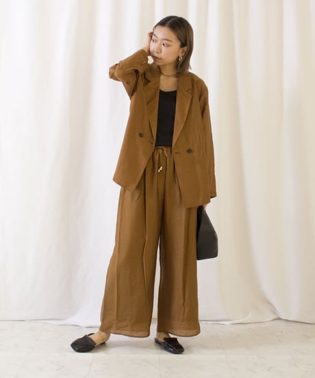 Buyer Select (バイヤーズセレクト)　テンセルワイドイージーパンツ