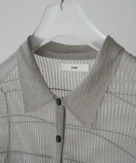 anuke アンヌーク Sheerborder Knit Shirts 62610513 本州送料無料！