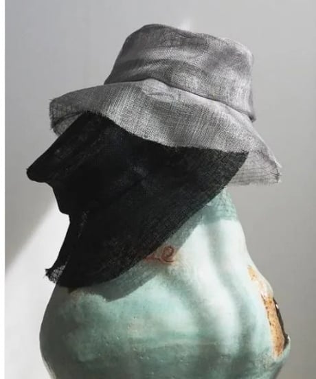 anuke アンヌーク Cutoff Sheer Hat　62611012　4月頃発送