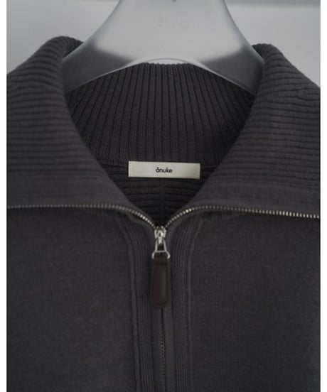 anuke アンヌーク  Zip Rib Knit 62610504 本州送料無料！2026NEWARIIVAL