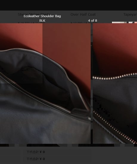 anuke アンヌーク Ecoleather Shoulder Bag 62611007本州送料無料！